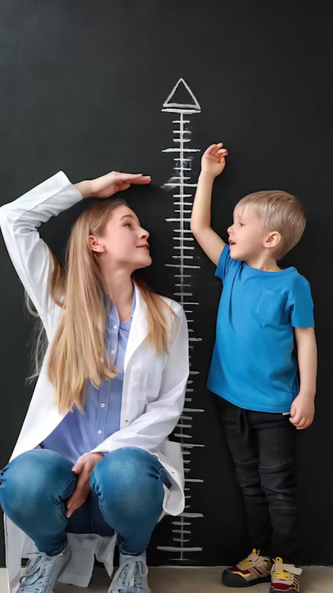 Stiker Pengukur Tinggi Badan Anak SD Dinding Aesthetic - Custom Nama Growth Chart Sticker Dinding Tinggi Badan Anak Wall Decor Motif Gambar Edukasi Abjad Alfabet