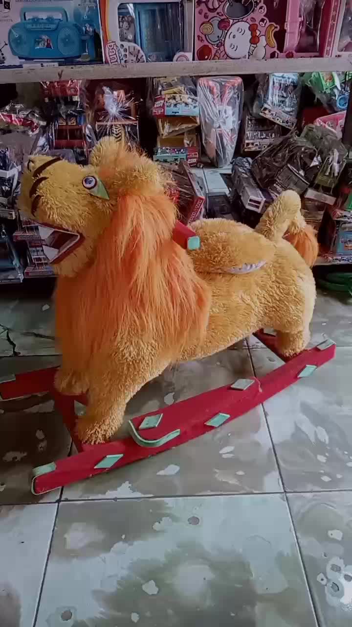 mainan odong odong singa jumbo