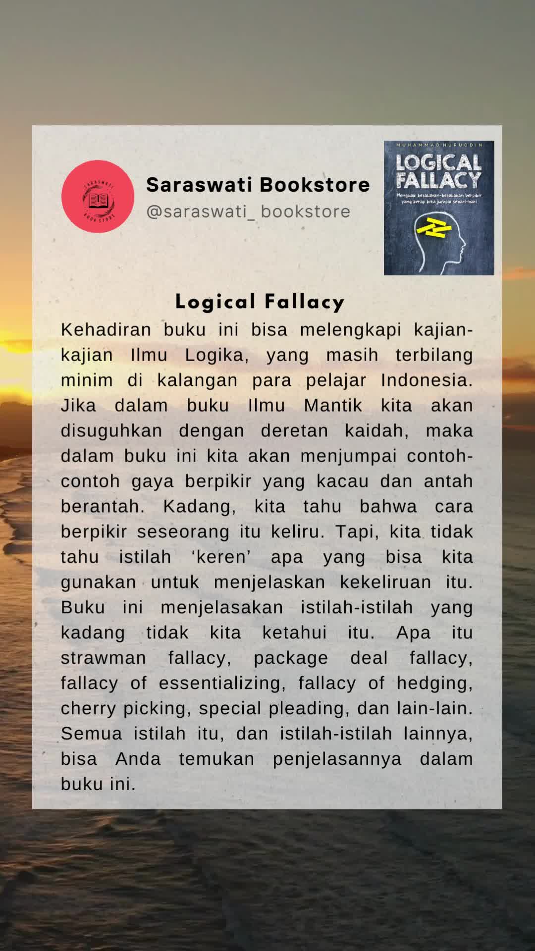 Logical Fallacy - Muhammad Nuruddin [Psychology Filsafat]
