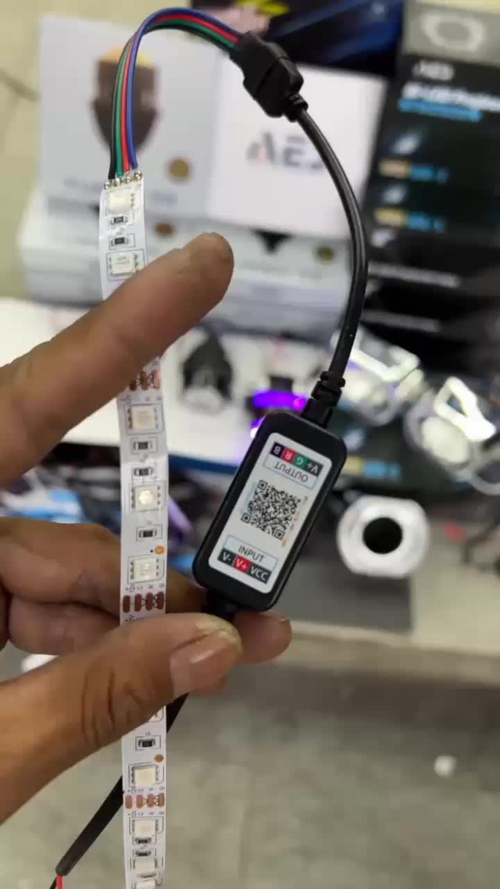 DEMON RGB DEVIL RGB 12 LED BILED 2.5 INCI DAN 3 INCI