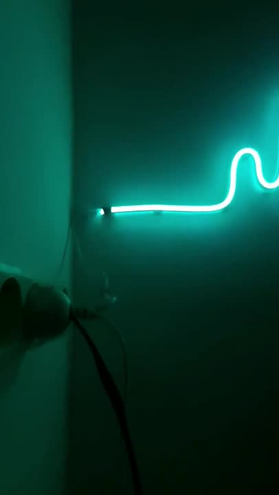 LAMPU LED NEON FLEX 220V PAKET PLUS SOKET 20M 20 METER FLEXIBLE TEMPEL.. Biru Kuning Pink Merah Hijau