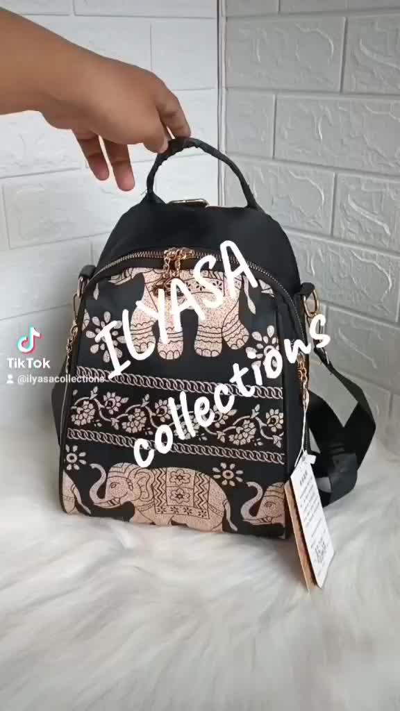 TAS RANSEL WANITA FASHION CHIBAO 7139# PARASUT TERBARU