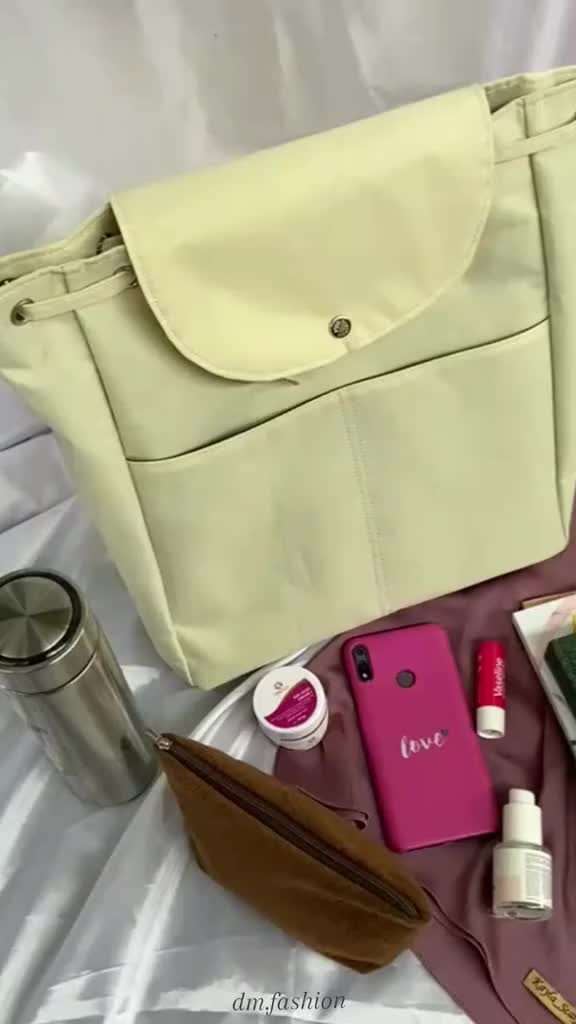 Tas Ransel Wanita kekinian / Ransel serut wanita