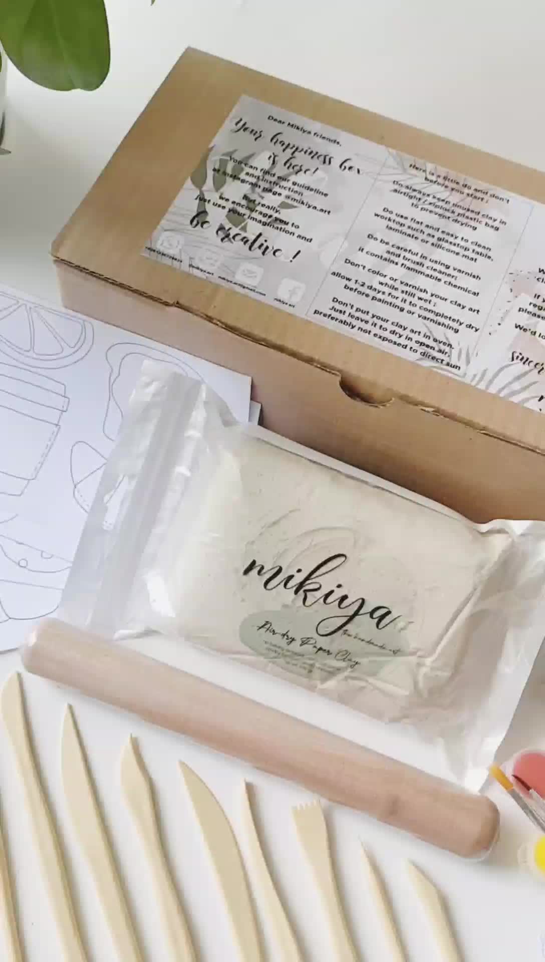 DIY Kreasi Clay Tempelan Kulkas