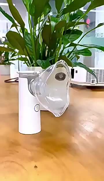 Nebulizer Inhaler Omicron Alat Bantu Pernafasan Terapi Asma dengan Laju Nebulasi 0.2 ml/min - Gianxi Sport
