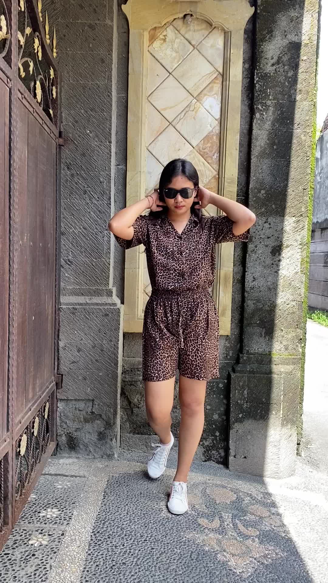 Oneset Rayon Celana Pendek Lengan pendek Setelan Wanita Viral Atasan Baju Dewasa