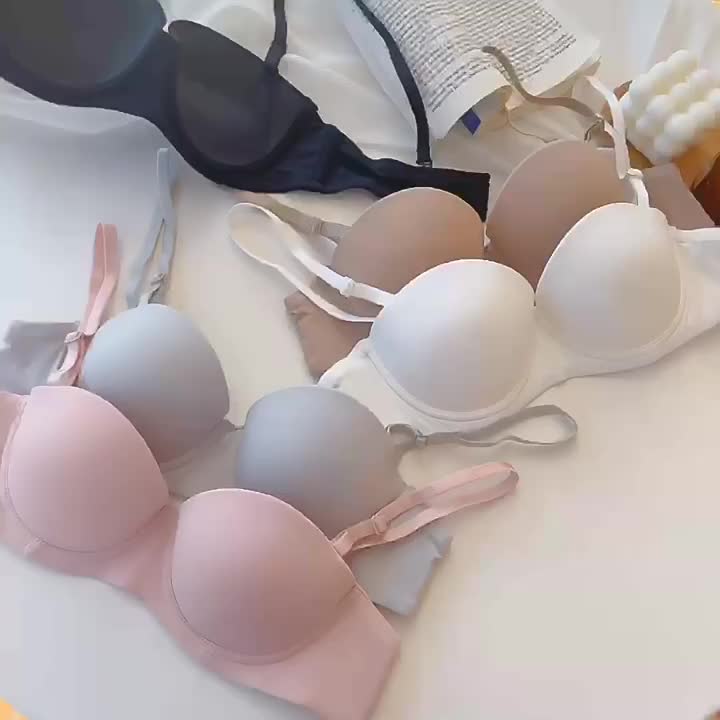 Bra / BH Kawat Pakaian Dalam Wanita Full Cup Busa Tipis Elegan Nyaman Lembut