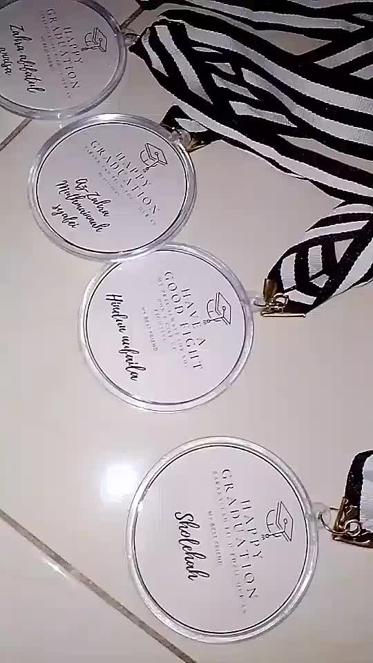 Medali Custom Best Teacher Akrilik
