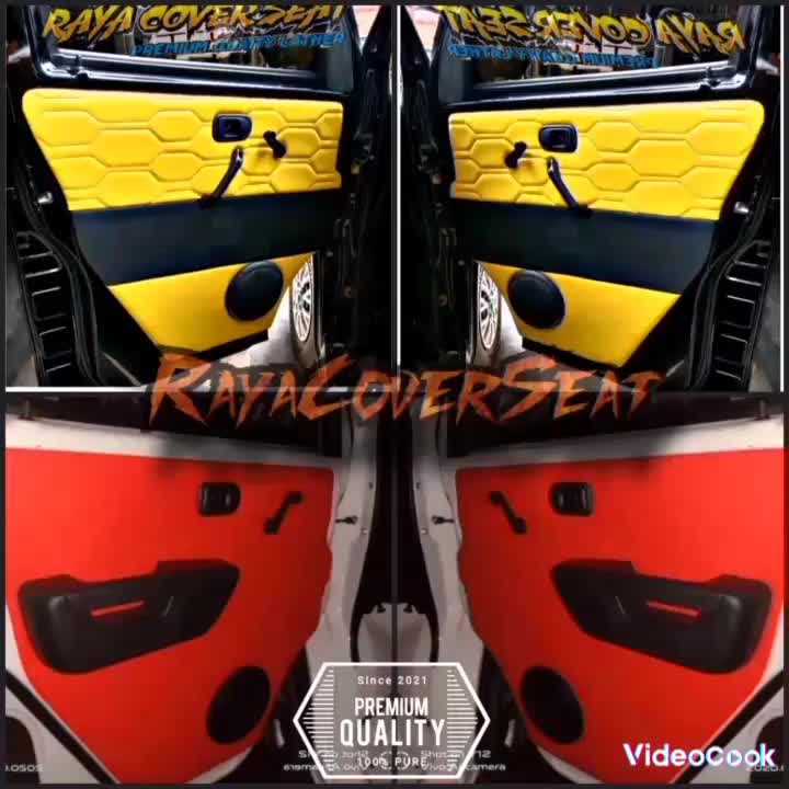 Lapis pintu kanan dan kiri mobil pickup granmax model jahitan tawon terbaru Kendaraan Accessories Car
