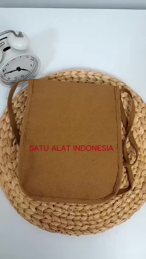 [Beli Lokal] Satu Alat NAGATHA Tas Selempang Bahan Kanvas Tebal Premium