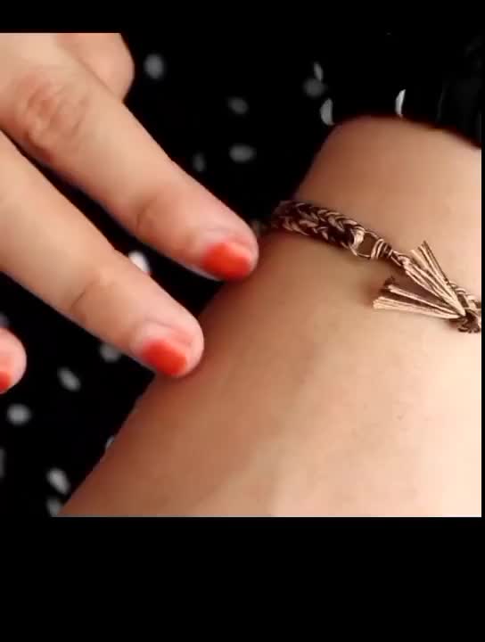 BTS Simple Knot Bracelet Gelang Simple Laki-laki Perempuan Harian