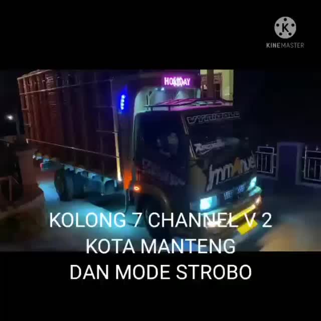 module kolong 7 output 3 LED v2 universal 12v-24v