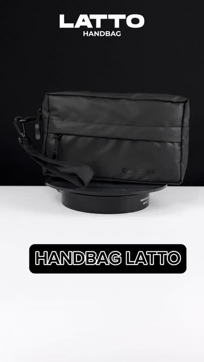 BUFFBACK - Handbag | Pouch | Tas Tangan | Clutch Latto L-1012 hitam pria