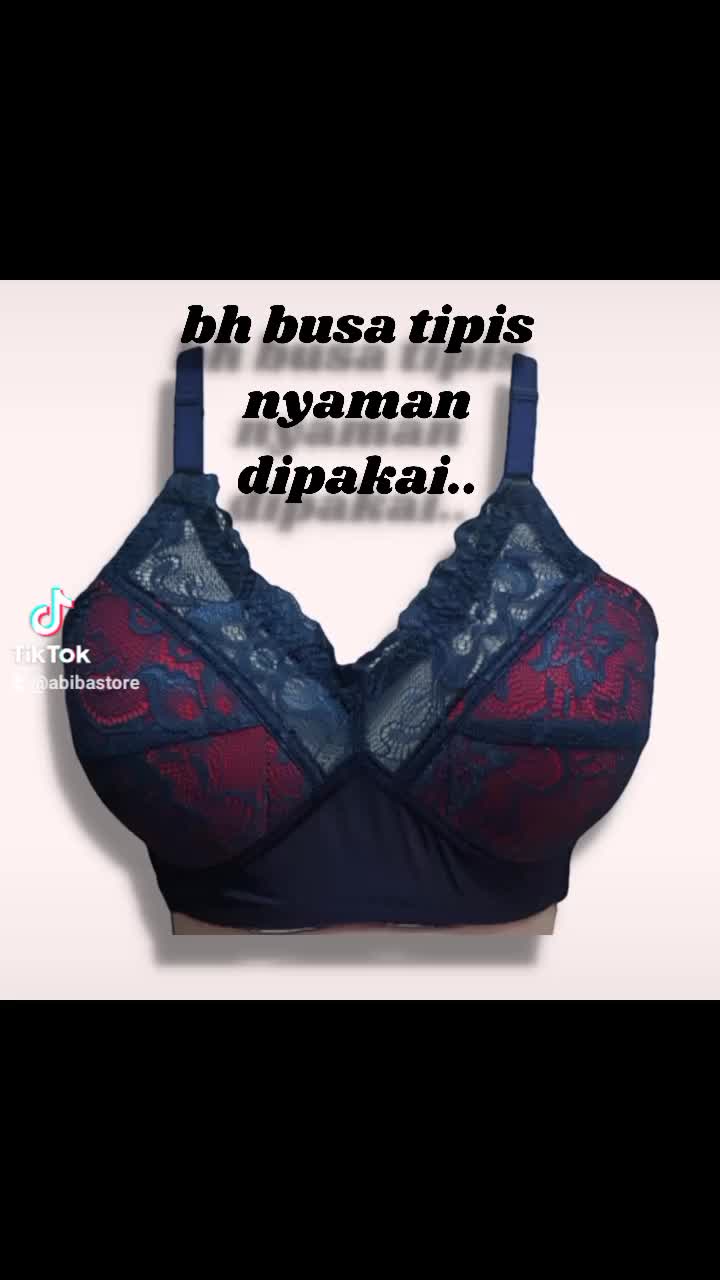 3pcs bra tanpa kawat busa Tipis Nyaman di pakai model Renda dan tanpa Renda Bh