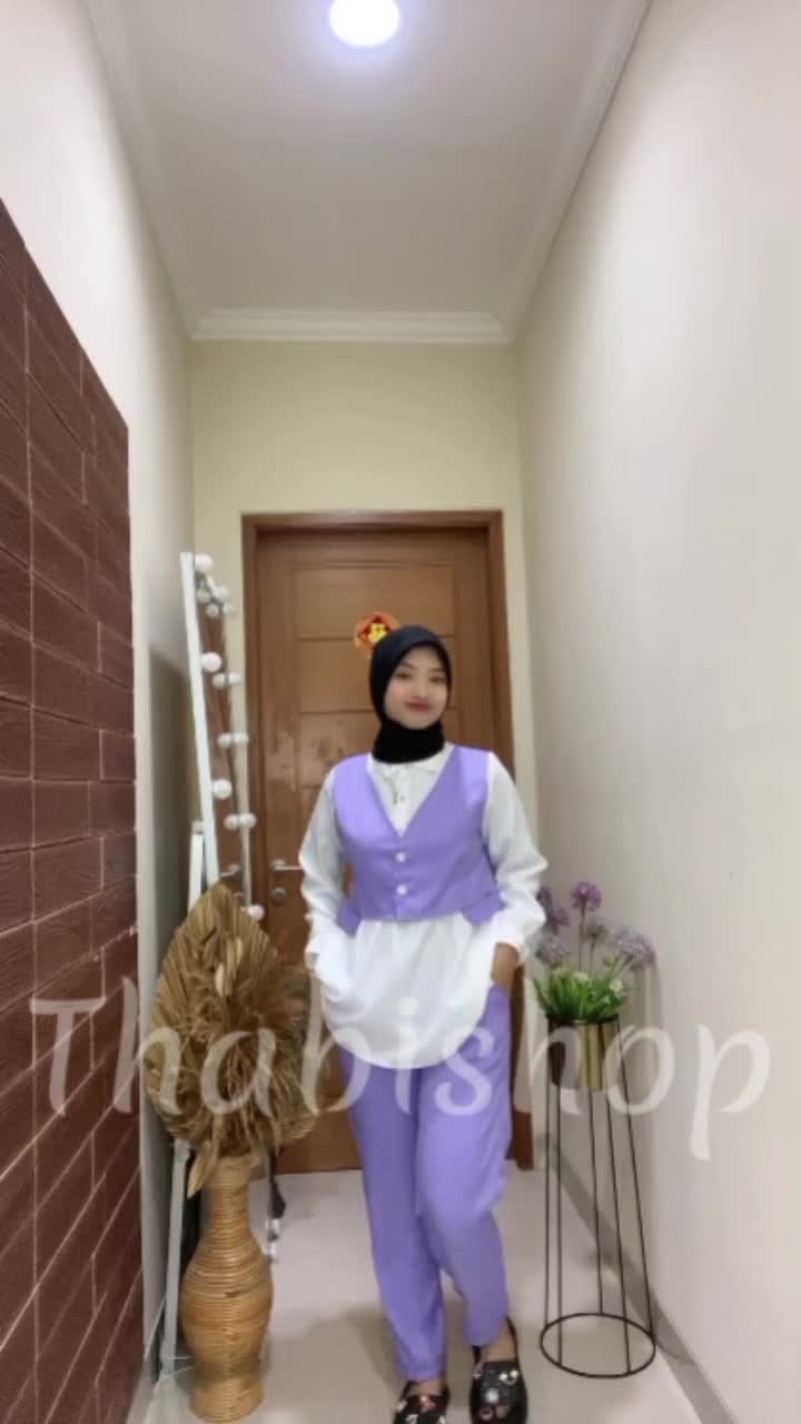 THABISHOP / SETELAN COMIE / MC / BAJU SETELAN WANITA KEKINIAN / SETELAN WANITA / SET WANITA / STELAN / ONE SET / OOTD WANITA SET / SETELAN PANJANG