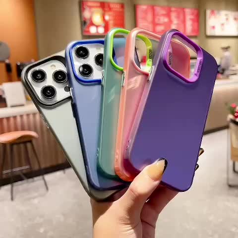 Case Hybrid IMD Color Plate Hologram FOR ALL TYPE HP (SM ACC) Hardcase Casing Ponsel Softcase   Ungu