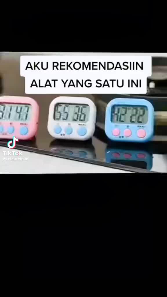 DIGITAL KITCHEN Timer / Jam Alarm Masak / Stopwatch Alat Masak Dapur