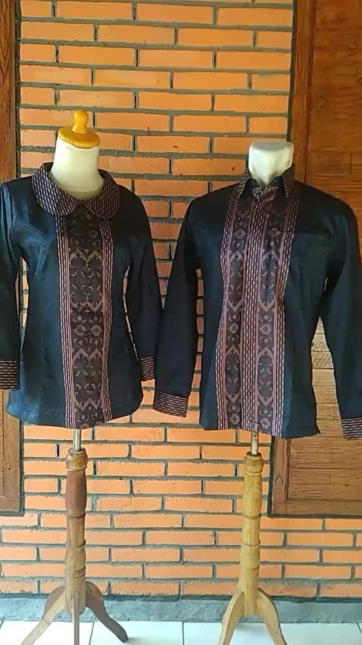 Kemeja tenun elegant,(songket baron) full furing
