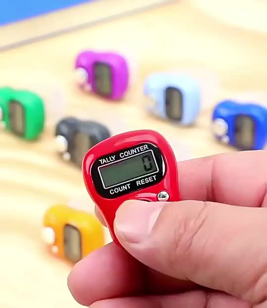 Tasbih Digital Elektronik Alat Hitung Finger Counter Electrik Elektrik Tally Tasbeh Jari