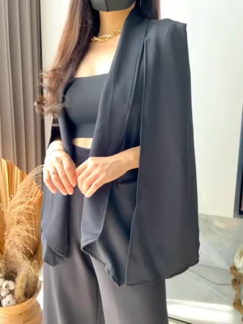 BLAZER CAPE SCUBA 5436 MV Cardigan