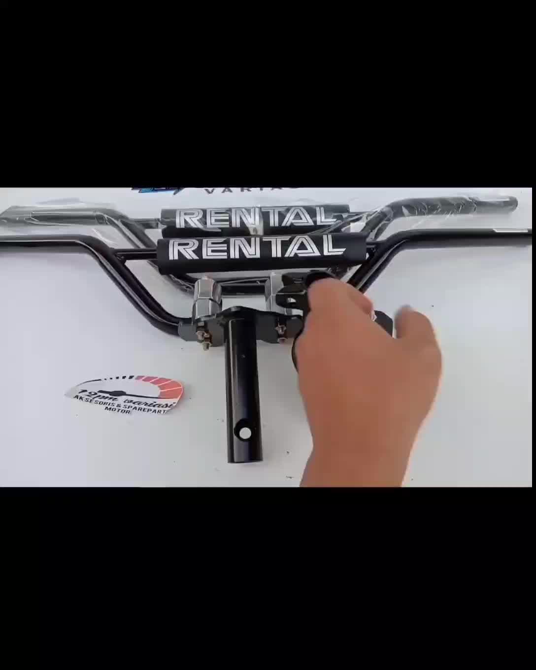 satu paket stang trail+dudukan untuk motor bebek/matic Honda Yamaha Suzuki.pnp tinggal pasang,Supra,suprax,kharisma,fitnew,Blade,Revo,Revoabsolute,Honda vario100,variotechno,beat,SPACY,Yamaha Vega ZR,zupiterz,veganew,mx135,Mio,shogun110,