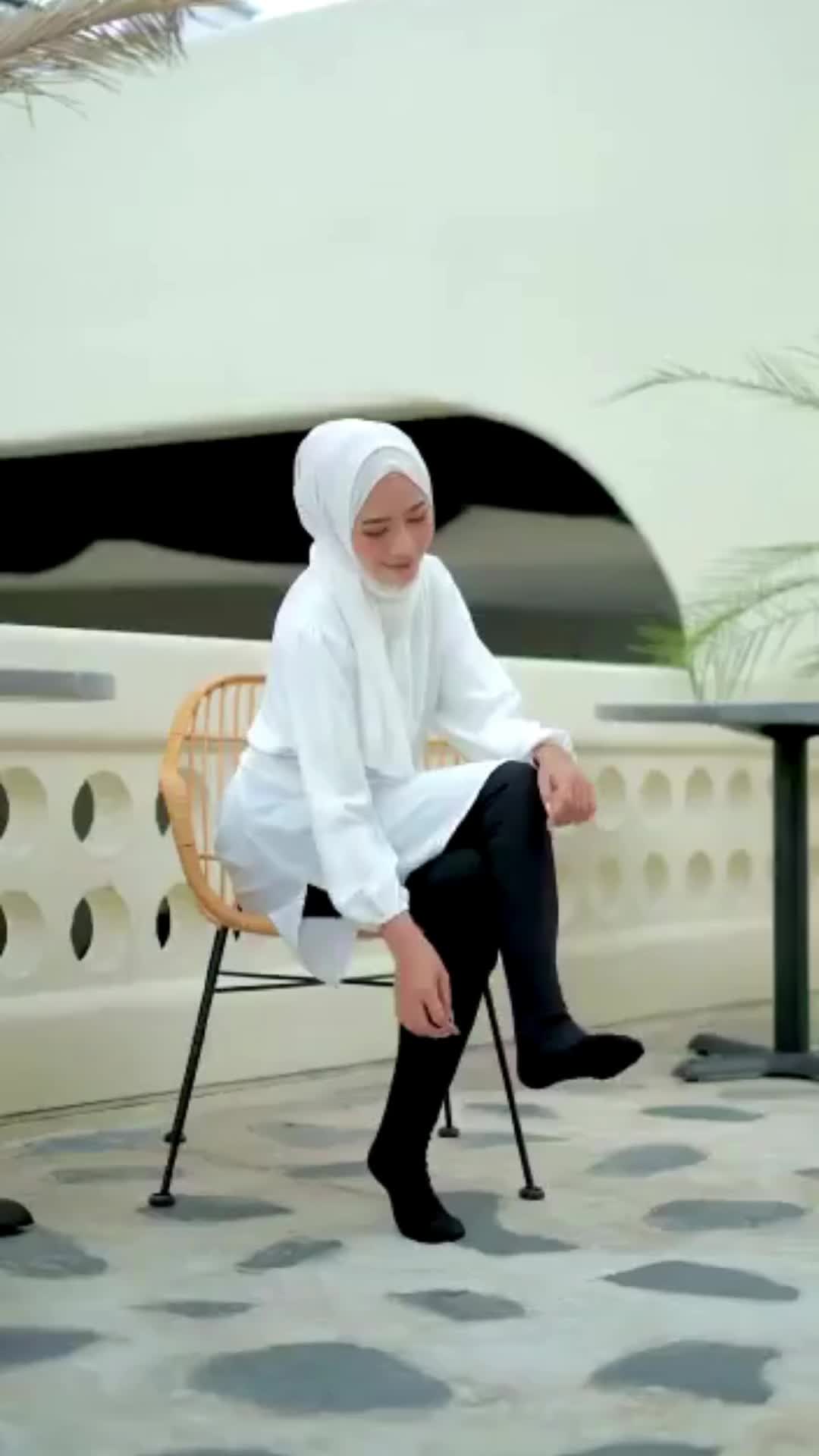 Biiu Legging Wudhu Jempol Wanita Dewasa Kaos Premium Celana Panjang
