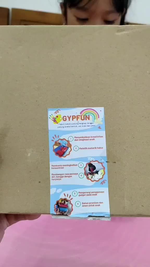 Patung Lukis Mainan Edukasi Anak Prakarya Souvenir Ulang Tahun Toys Set Hadiah Cowok Cewek Buah