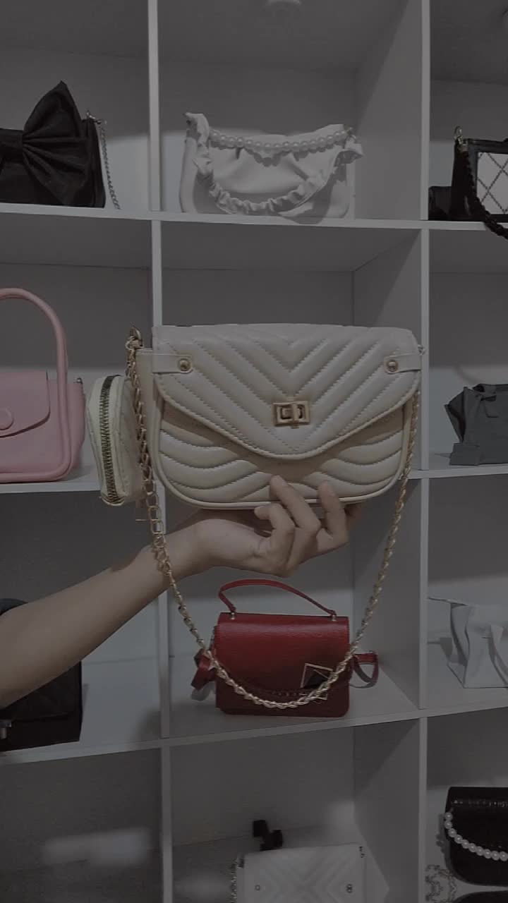 Nionbagshop Tas selempang  wanita import - tas selempang murah JKT Kulit PU premium