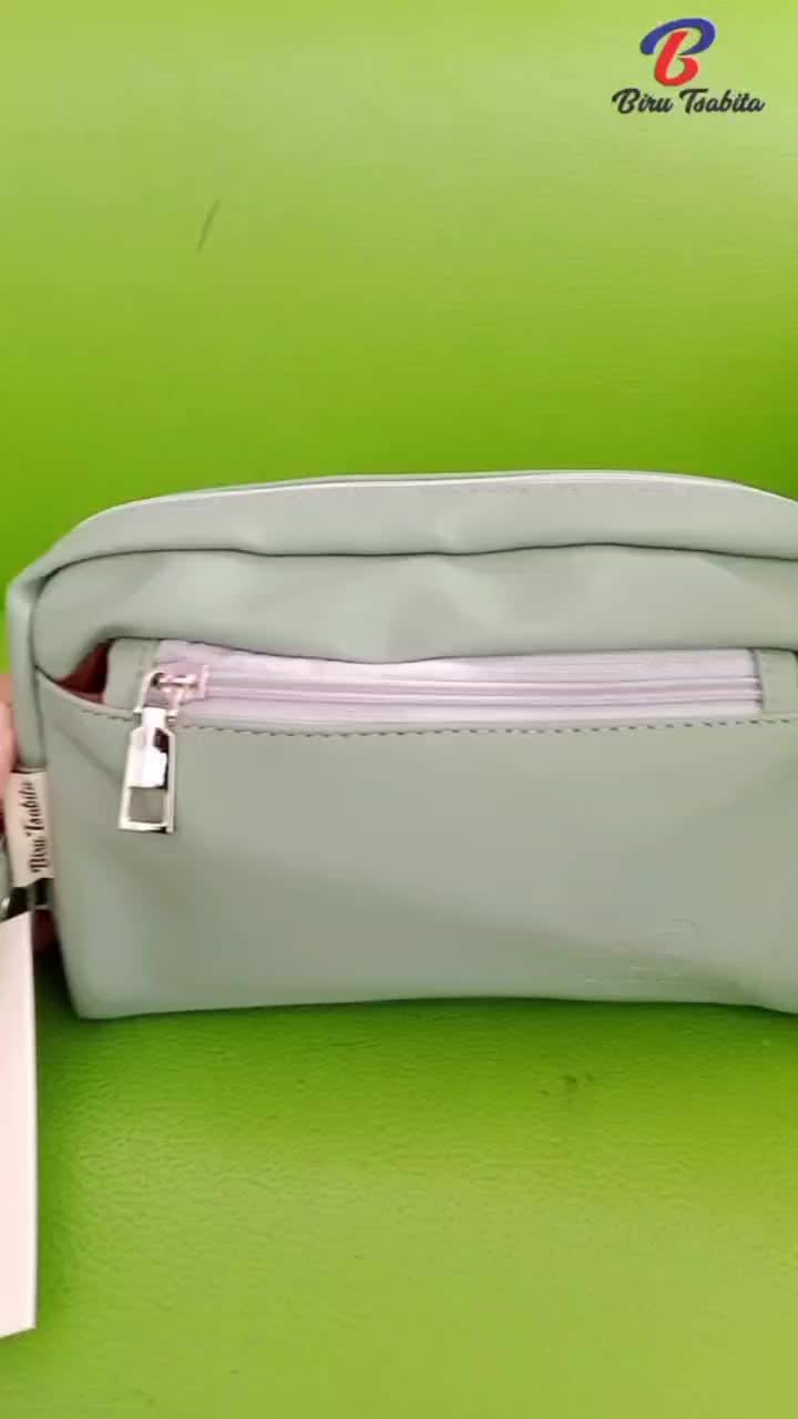 BY SHANA _ ELIZA R1 BIRU TSABITA / POUCH BIRU TSABITA / ELIZA BIRU TSABITA / DOMPET ELIZA / DOMPET WANITA / DOMPET ELIZA