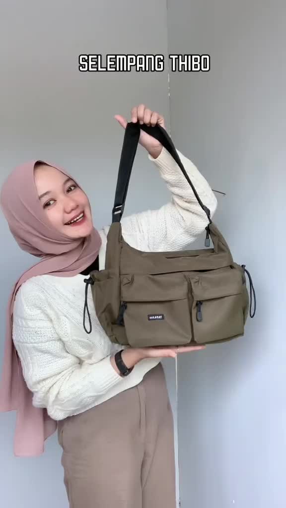 [Beli Lokal] TAPAXCO Tas Selempang Pria Thibo Slingbag Casual Local Original