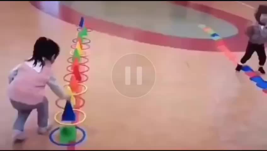 Mainan Anak Cone Kerucut Plus Ring Throwing/ Cone Kerucut Latihan Olahraga