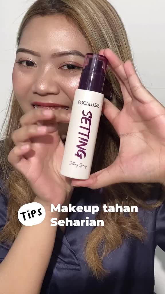 [Official] FOCALLURE Hydrating Setting Spray Makeup Lock 9 Nourishing Ingredients #PerfectLock