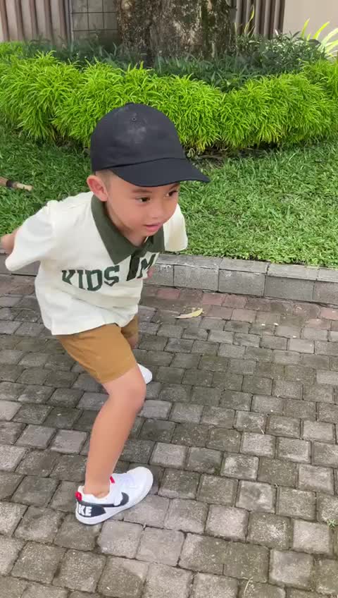 Kaos Anak Wanki Green Kidsmate Outlet Fashion