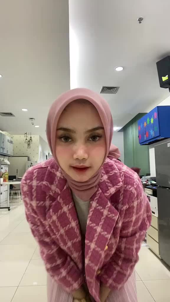 READY BLEZER TWEED IMPORT WARNA FUSCHIA