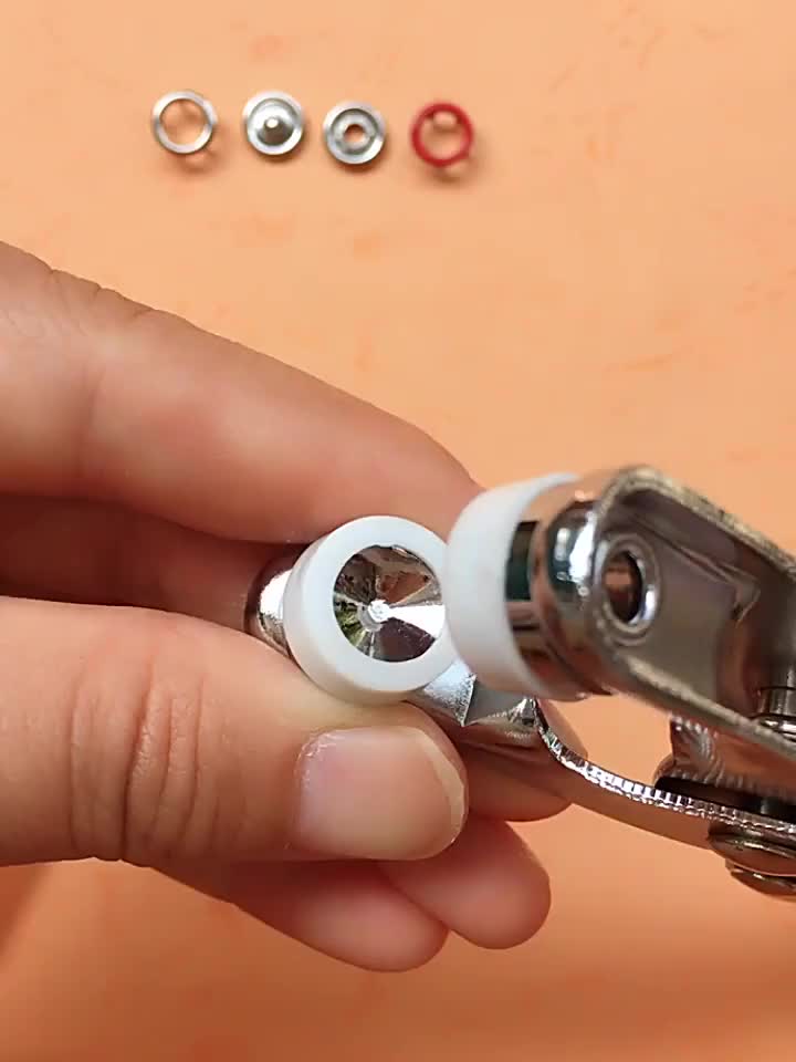 Kancing Jepret Cetet Set 100pcs Dengan Tang Press Stainless Anti Karat