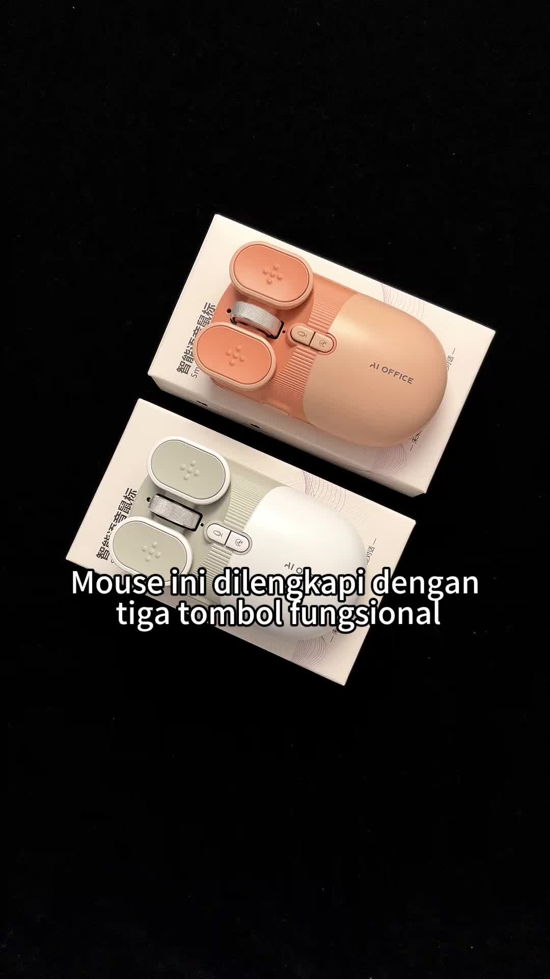 Mouse AI Cerdas Pengenal Suara-M7 Penerjemah Otomatis Rechargeable dengan Receiver USB untuk PC Laptop Silent Click Wireless and bluetooth