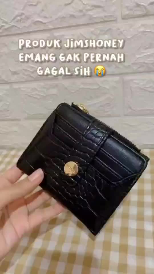 GENIE WALLET JIMS HONEY DOMPET LIPAT PENDEK WANITA
