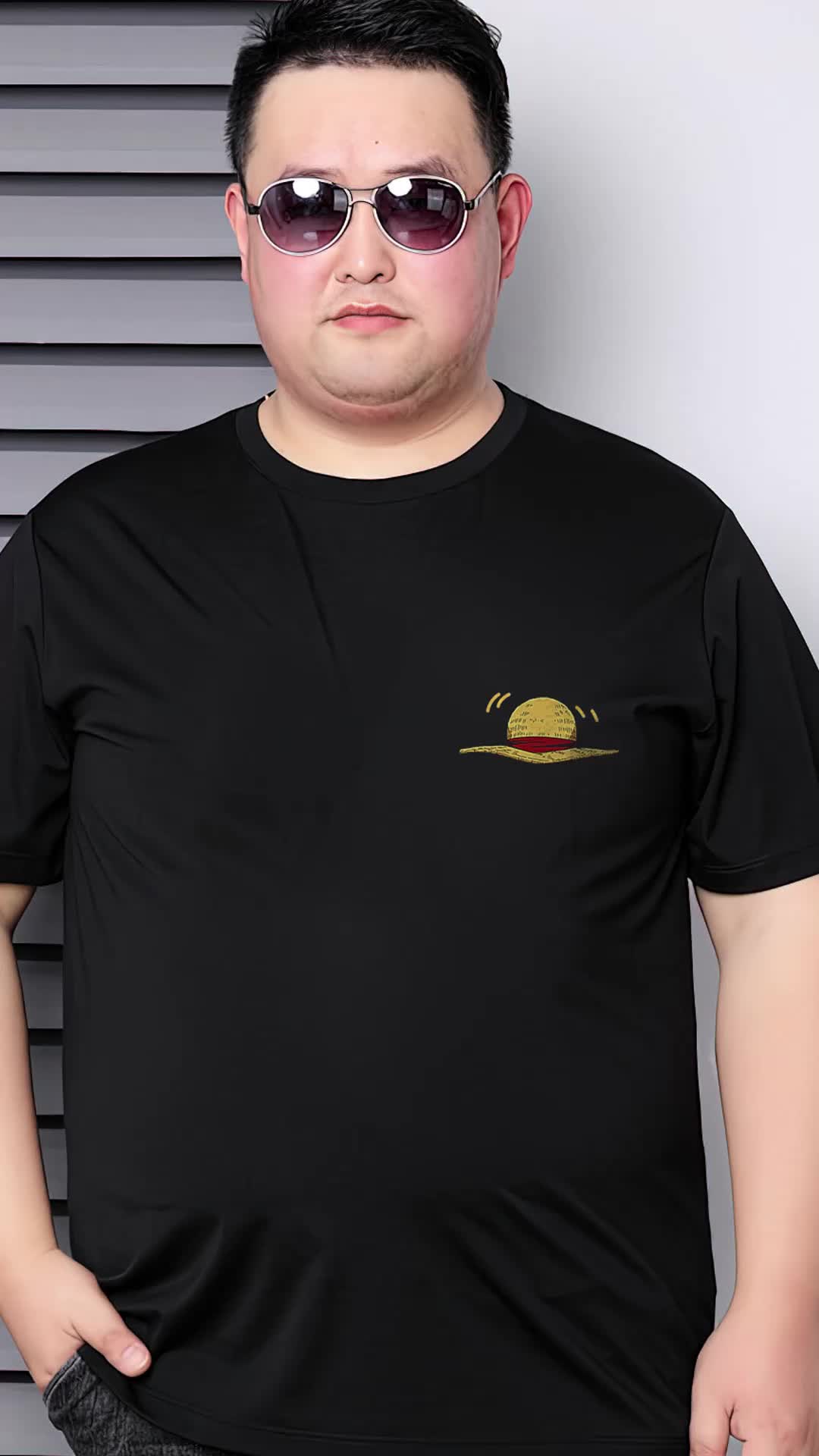 KAOS ONE PIECE JUMBO PRIA M L XL 2XL 3XL 4XL 5XL KATUN KOMBET 30S 100% BAHAN ADEM Combed Distro