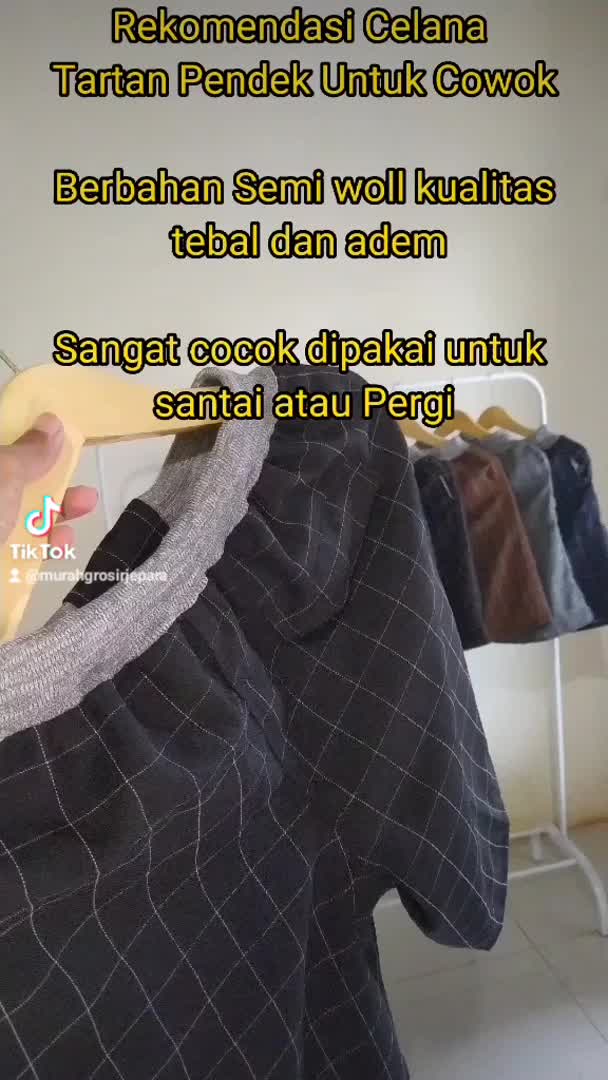 Celana Pendek Tartan Pria Kolor Dewasa Motif Kotak Original Distro Untuk Cowok Bahan Tebal Murah Keren Terbaru