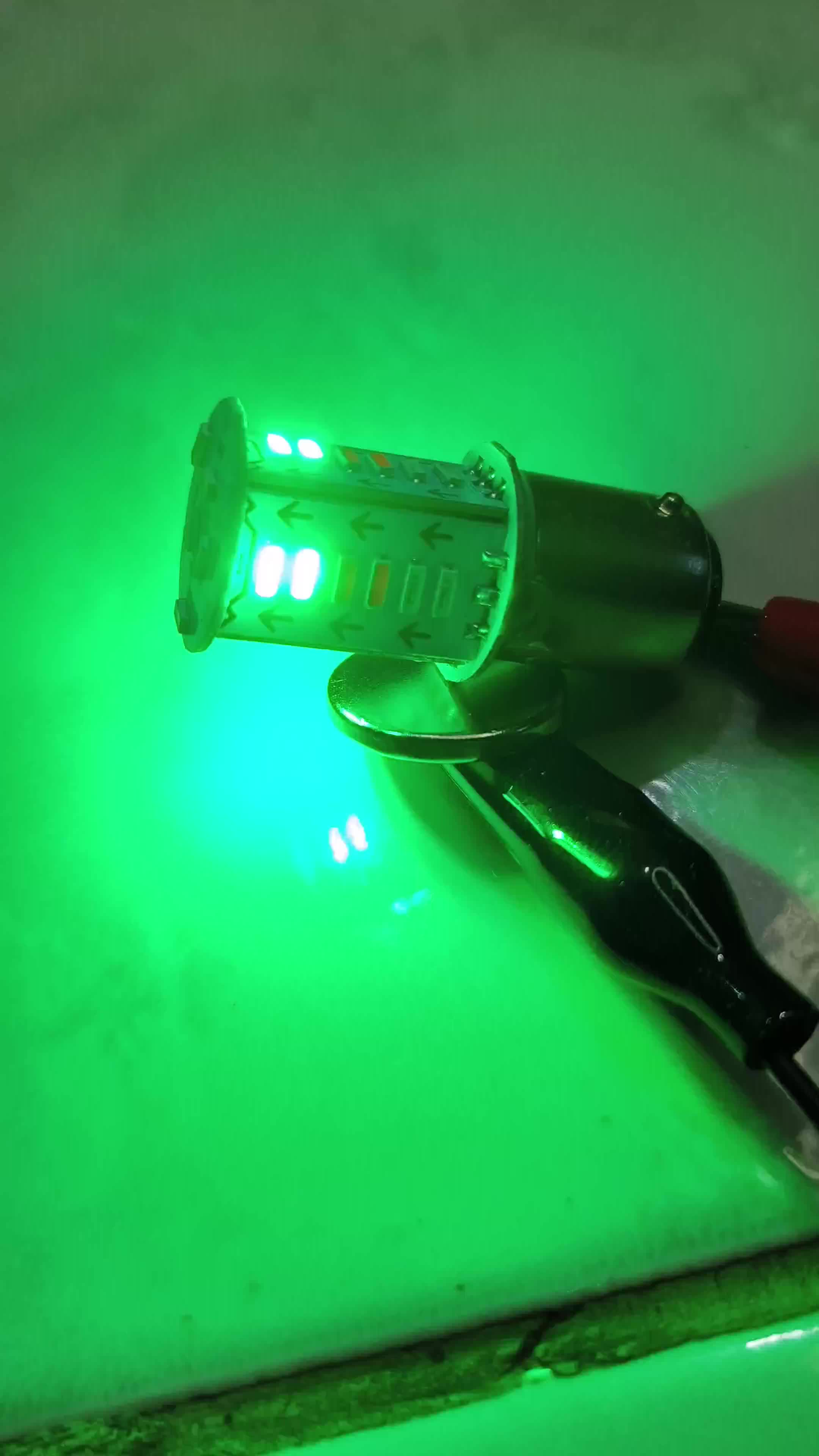 Bohlam Stop Bayonet 12V DC RGB 30 LED Kaki 2 | Lampu Stoplamp Belakang Motor Running Universal Motorcycle