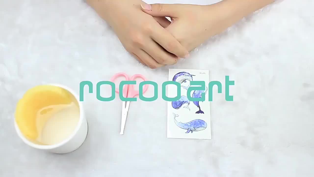 (Paket 10 Pcs Random Acak) Sticker Tato Temporer A Tulisan Kecil