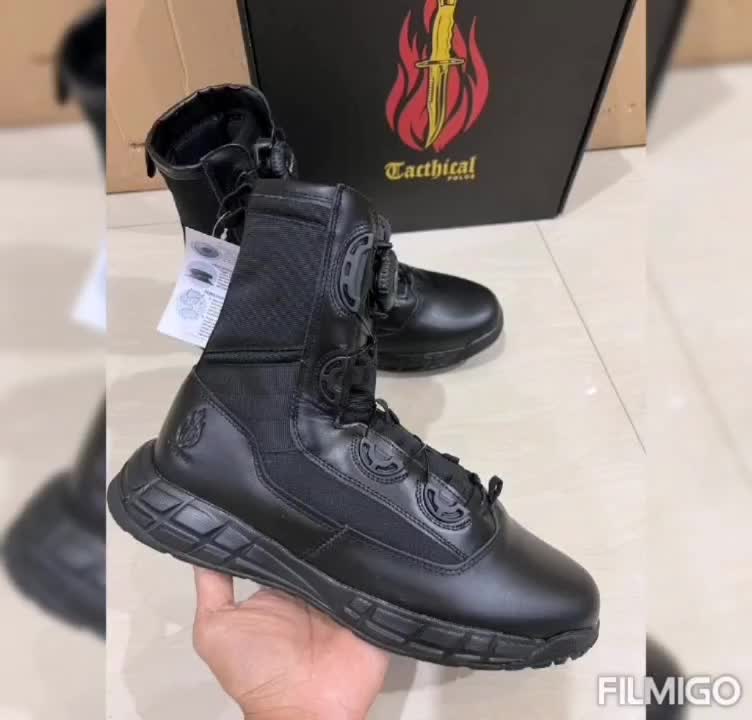 Sepatu PDL Tactical Polos BOA xtrack TACTICAL