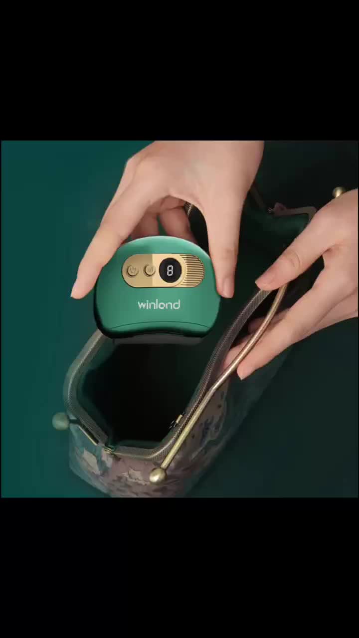 Winland Gua Sha Face Massage Electric Massager - Natural Bianstone 2 in1 panas/getaran Meniruskan Mengencangkan wajah