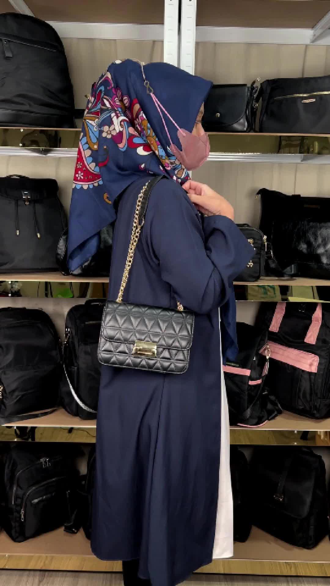 Peonia PNA HYORIN Tas Korea Selempang Wanita  Elegant Outdoor Sling Bag Anak Remaja Perempuan Crossbody Travel Hp Kecil Shoulder Trendy Fashion Cewek Casual Pesta Style Kulit