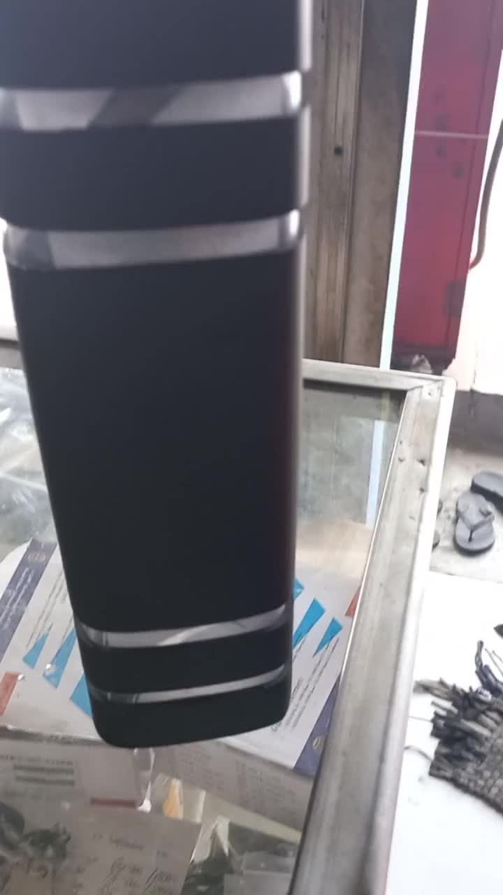 LAMPU DINDING KOTAK SETENGAH BULAT PERSEGI E12 PVC