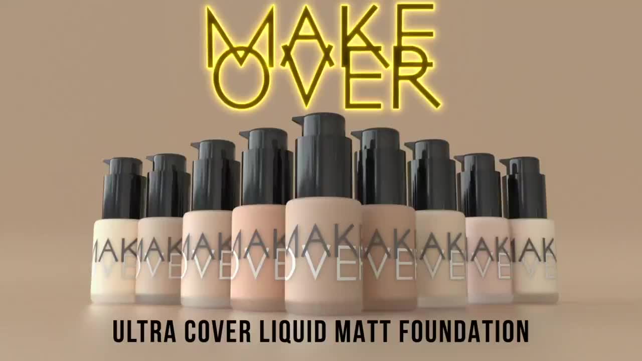 MAKE OVER Ultra Cover Liquid Matte Foundation 33 ml - Matte Foundation