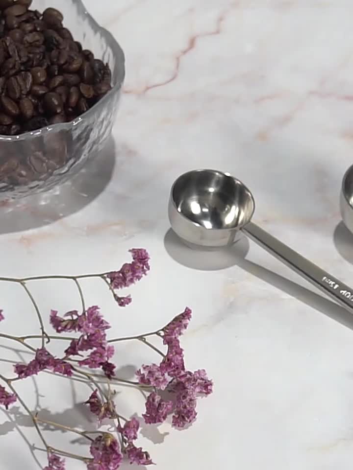 Coffee Measuring Spoon Stainless Steel | Sendok Takar Kopi Teh 15 30ml