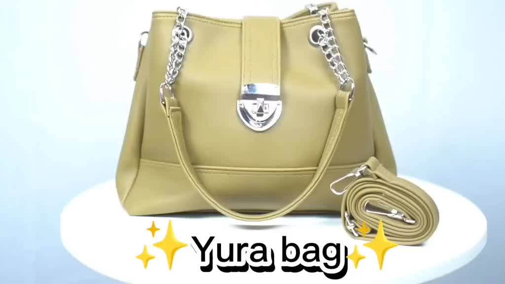 Yurha Bag Tas selempang 3 ruang | Tas wanita terbaru Kulit