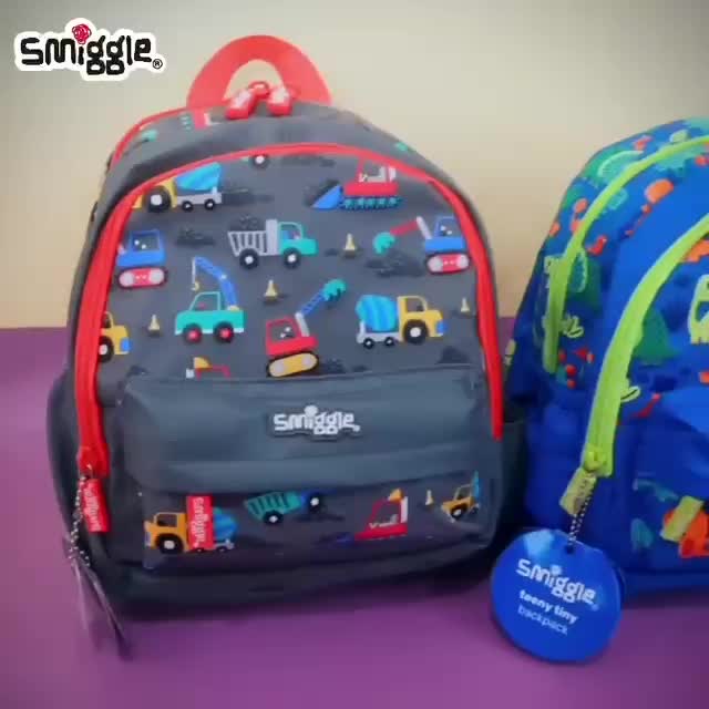 Smiggle Tas Ransel Full Tag paud / Toddler Tiny Smiggle Import SMBT