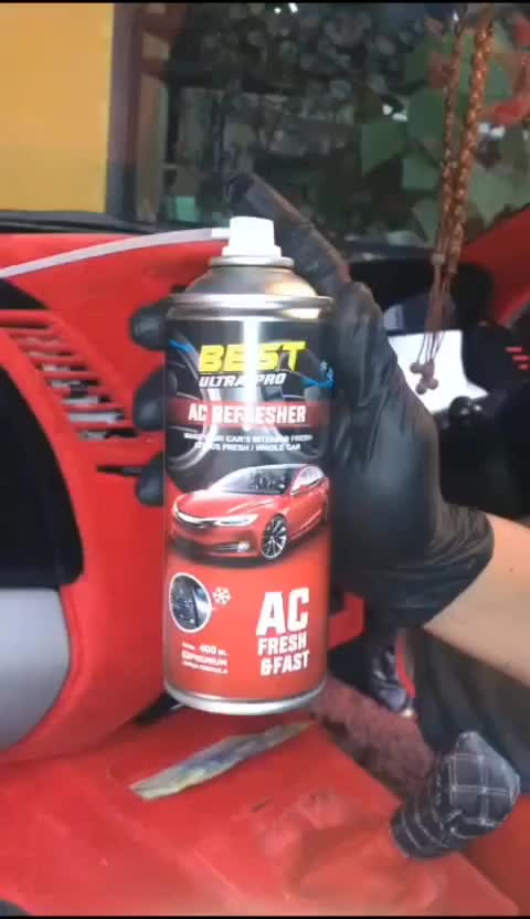 BEST AC REFRESHER PEMBERSIH DAN PENYEGAR AC MOBIL 400ML Car